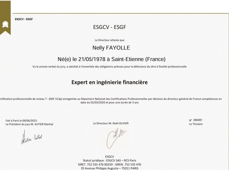 MBA INGENIERIE FINANCIERE